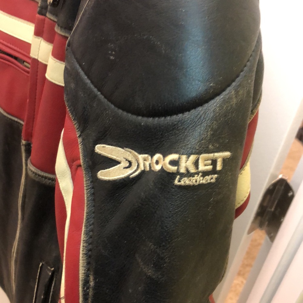 Leather Motorcycle Jacket - Picture 5 of 8